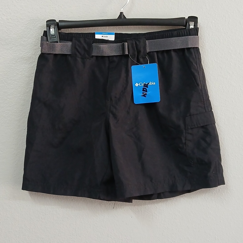 New Columbia Sandy River Cargo Shorts Womens XS Black Adjustable Waist Active - Picture 4 of 8
